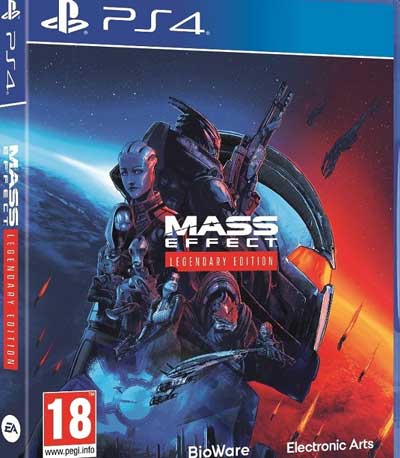 Mass Effect Legendary Trilogy Edition PS4 NEW