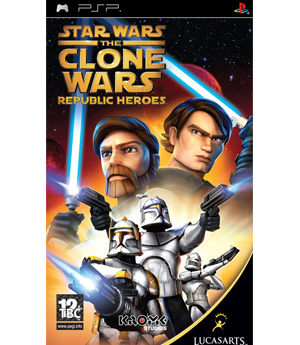 Star Wars the Clone Wars Republic Heroes PSP USED