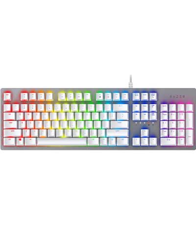 Razer HUNTSMAN MERCURY Opto-Mechanical Keyboard US (Purple Switch)