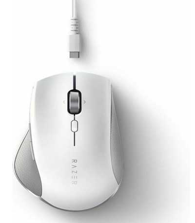 Razer PRO CLICK Humanscale Ergonomic Wireless & Wired Mouse For Productivity (RZ01-02990100-R3M1)