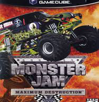 Monster Jam Maximum Destruction Gamecube USED