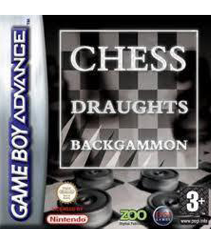 Backgamon & Chess & Draughts GBA USED
