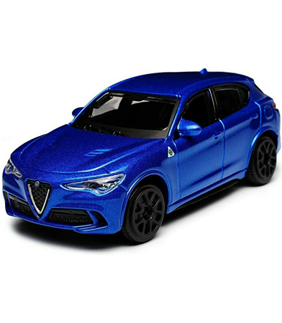 Bburago Alfa Romeo Stelvio 1:24 Blue 18/21086