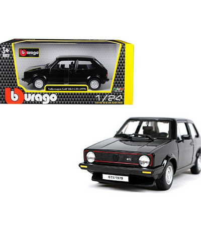 Bburago Volkswagen Golf MK1 GTI Black 1/24 18/21089