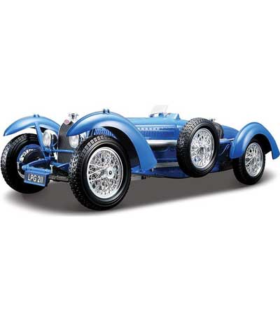 Bburago 1/18 Bugatti Type 59 (1934) Mπλε (12062)