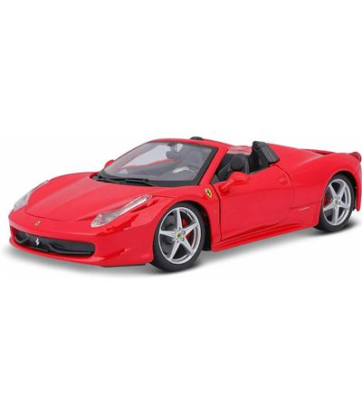 Bburago Ferrari 458 Spider Κοκκινη 1/24 18/26017