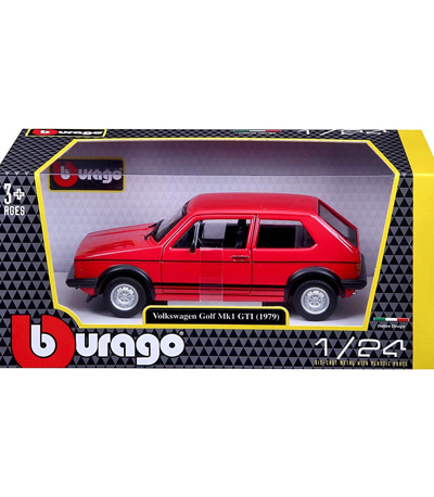 Bburago Volkswagen Golf MK1 GTI Red 1/24 18/21089