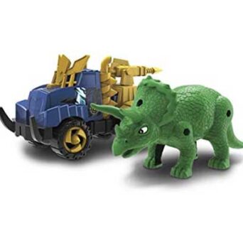 Road Rippers Snap and Play Dinos vs Trucks Μπλε Τρικερατοψ 36/20070