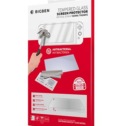 Big Ben Tempered Glass Screen Protector – Switch OLED