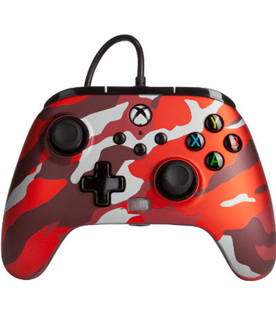 POWERA ENWIRED CONTROLLER Metallic Red Camo Xbox One/Xbox Series