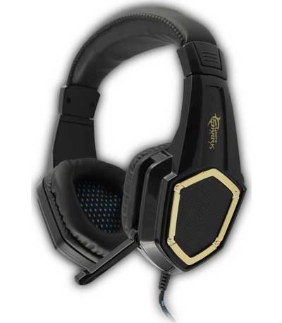 WHITE SHARK GAMING HEADSET CHEETAH BLACK