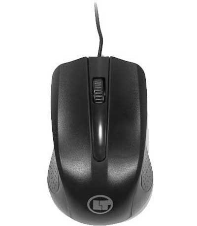 LAMTECH WIRED OPTICAL MOUSE 1000DPI BLACK