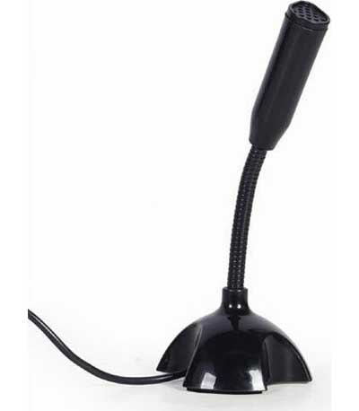 GEMBIRD USB DESKTOP MICROPHONE BLACK