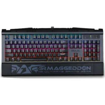 ARMAGGEDDON MECHANICAL GAMING KEYBOARD PSYCHRAPTOR MKA-9C RED