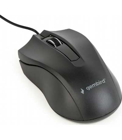GEMBIRD OPTICAL MOUSE BLACK