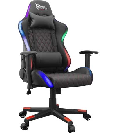 WHITE SHARK GAMING CHAIR RGB THUNDERBOLT