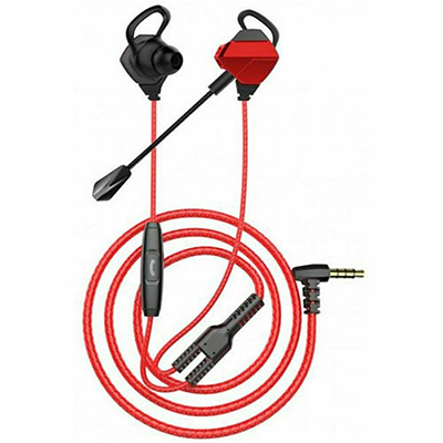 White Shark Eagle Earhook Gaming Headset PS4-PS5-PC-Switch-Xbox 3.5mm Red