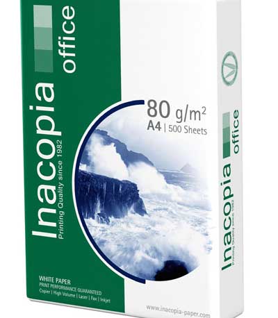 Επαγγελματικό Χαρτί Εκτύπωσης INACOPIA A4 Office 80g/m² 500 Φύλλα (INA8002111)