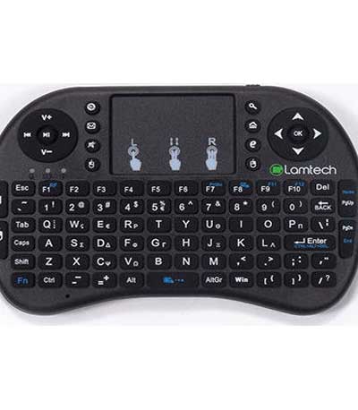 LAMTECH WIRELESS TOUCHPAD AIR MOUSE KEYBOARD