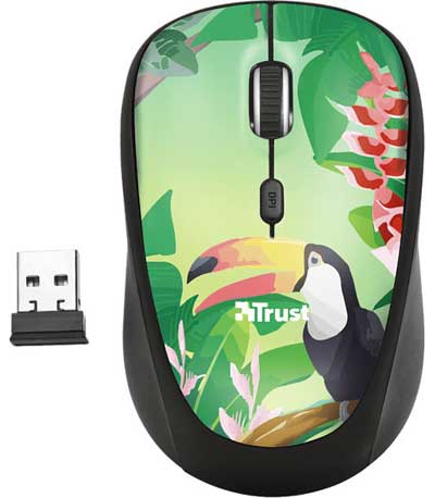 TRUST - Yvi Wireless Mouse - toucan 23389