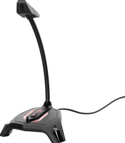 TRUST - GXT 215 Zabi LED-Illuminated USB Gaming Microphone - Ενσύρματο Μικρόφωνο 23800