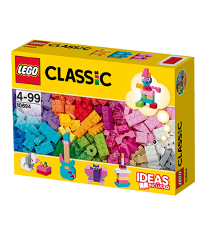 LEGO Classic Συμπλήρωμα για περισσότερες Δημιουργίες σε Έντονα Χρώματα-10694