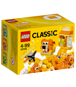 LEGO Classic Πορτοκαλί Δημιουργικό Κουτί-10709