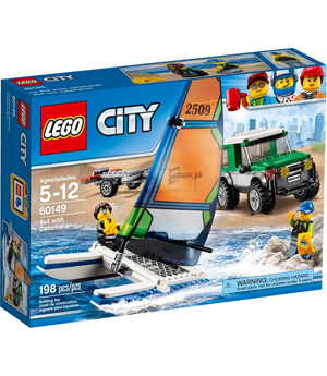 LEGO City 4×4 με Καταμαράν-60149
