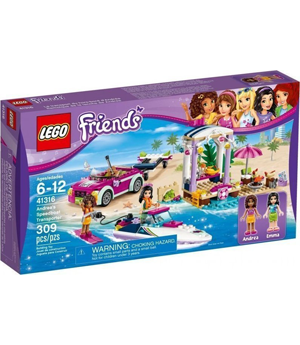 LEGO Friends: Andrea's Speedboat Transporter-41316