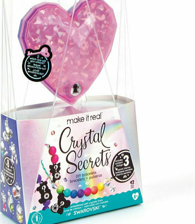 Make it Real: Crystal Secrets DIY Bracelets (3 charm pack) (Sw) 1712