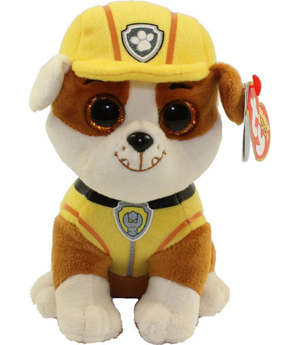 TY Beanie Boo - Χνουδωτό Paw Patrol Rubble (15cm) (1607- 41209)