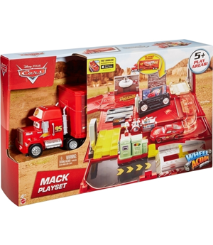 DISNEY CARS: WHEEL ACTION DRIVERS - MACK PLAYSET (DKV46)