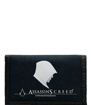ASSASSIN'S CREED - "ASSASSIN CREST" TRIFOLD NAVY KIDS WALLET (ABYBAG111)