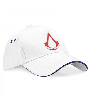 ASSASSIN'S CREED - CREST WHITE BASECAP