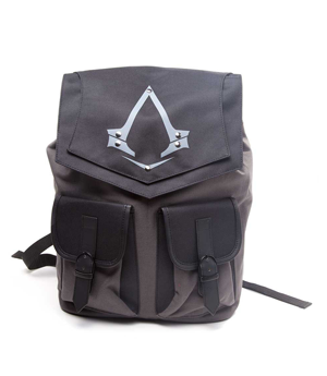 ASSASSIN'S CREED SYNDICATE - DOUBLE FRONT POCKETS BLACK BACKPACK (BP051335ACS)