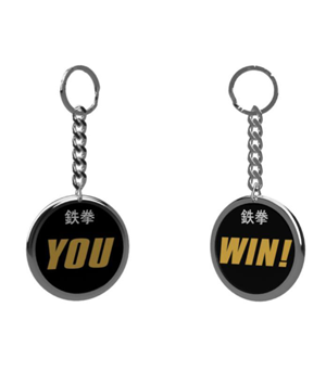 Tekken ''You Win'' Metal Keychain