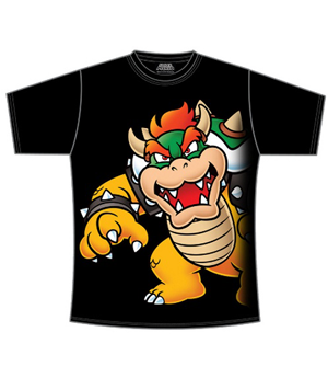 T-SHIRT BOWSER(BLACK)