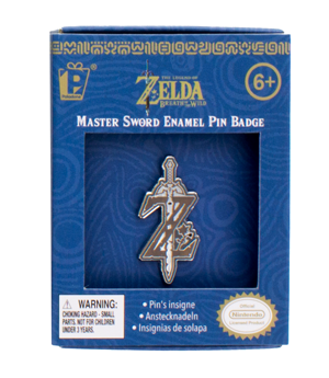 Master Sword Enamel Pin Badge