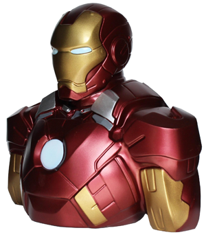 MARVEL COMICS - IRON MAN BUST COIN BANK (18cm)