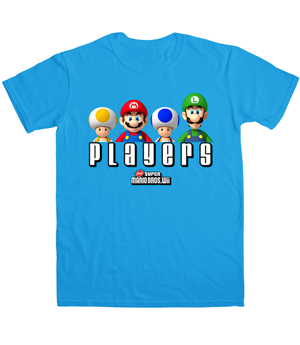 T-SHIRT SMB PLAYERS (BLUE)