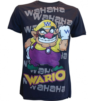 T-SHIRTS WARIO (BLACK)