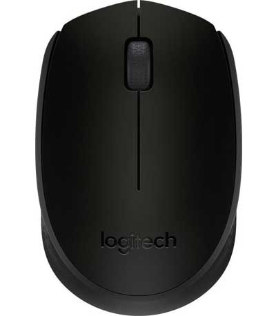 LOGITECH MOUSE WIRELESS B-170 2,4GHZ BLK (910-004798)