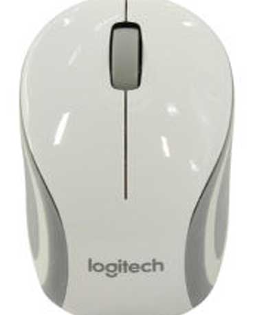 Logitech M187 mini - Wireless Mouse - Λευκό (910-002735)