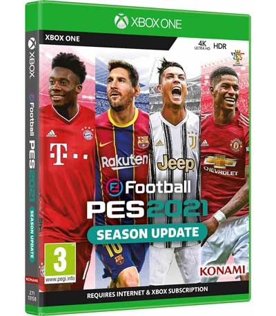 efootball PES 2021 Season Update & MYCLUB BONUS(Συμβατο με XBOX X) Xbox One NEW