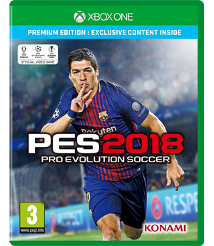 Pro Evolution Soccer 2018-PES 2018(Ελληνικα+ Ελληνικες Ομαδες) Xbox One USED