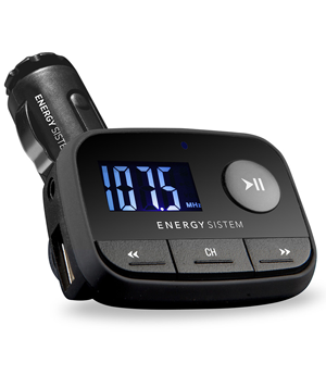 ENERGY SISTEM Car Trasmitter F2 Black knight, SD/USB/Line in, μαύρo