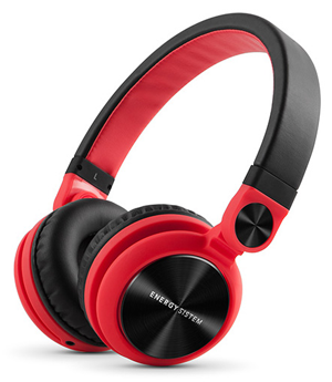 ENERGY SISTEM headphones DJ2, 180° rotation, 40mm, 108dB, κόκκινο