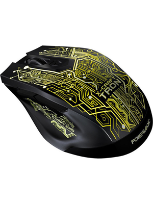 ALCATROZ XCRAFT 7COLOUR WIRELESS LITHIUM MOUSE TRON5000 + Mousepad