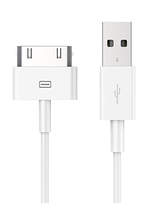 POWERTECH Καλώδιο USB 2.0 σε iPad & iPhone 4/4S, 1m, White