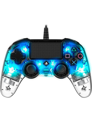 PS4 Nacon Wired Controller Crystal Blue